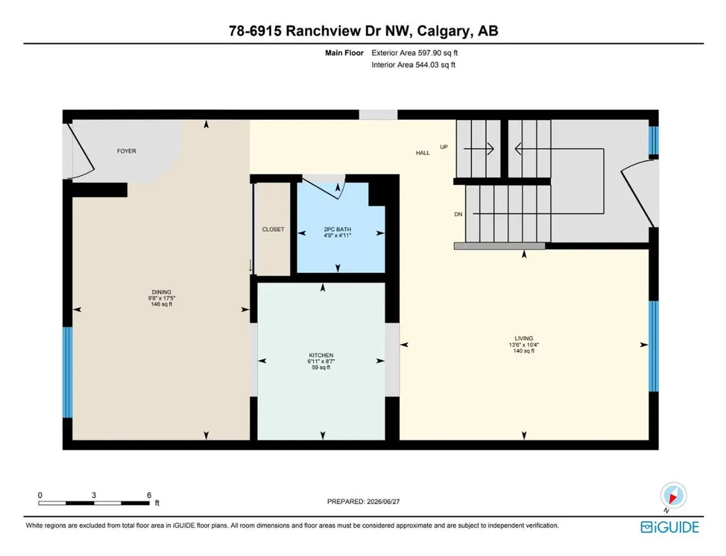 6915 Ranchview Drive NW Calgary AB T3G 1R8