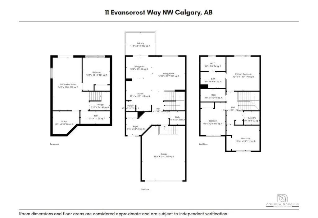 11 Evanscrest Way NW Calgary AB T3P0R4