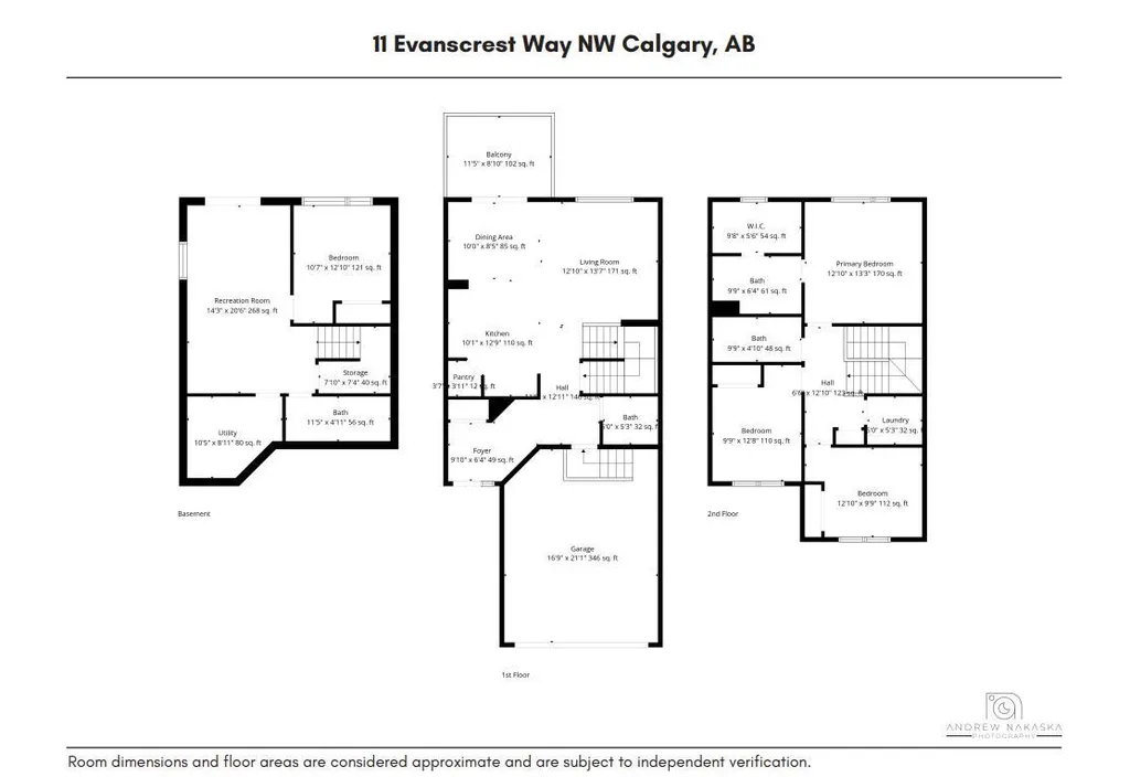11 Evanscrest Way NW Calgary AB T3P0R4