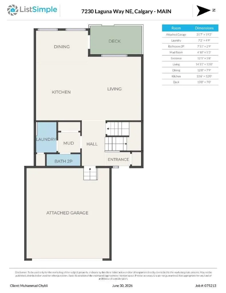 7230 Laguna Way NE Calgary AB T1Y 7B9