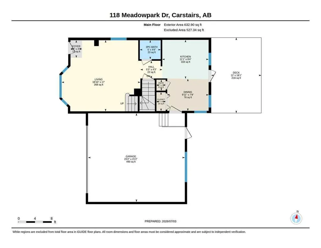 118 Meadowpark Drive Carstairs AB T0M 0N0