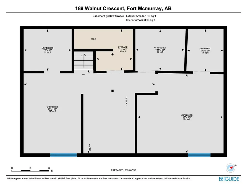 189 Walnut Crescent Fort Mcmurray AB T9K 0N4