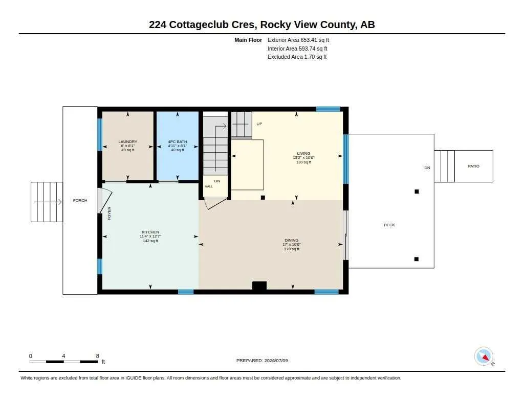 224 Cottageclub Crescent Rural Rocky View County AB T4C 1B1
