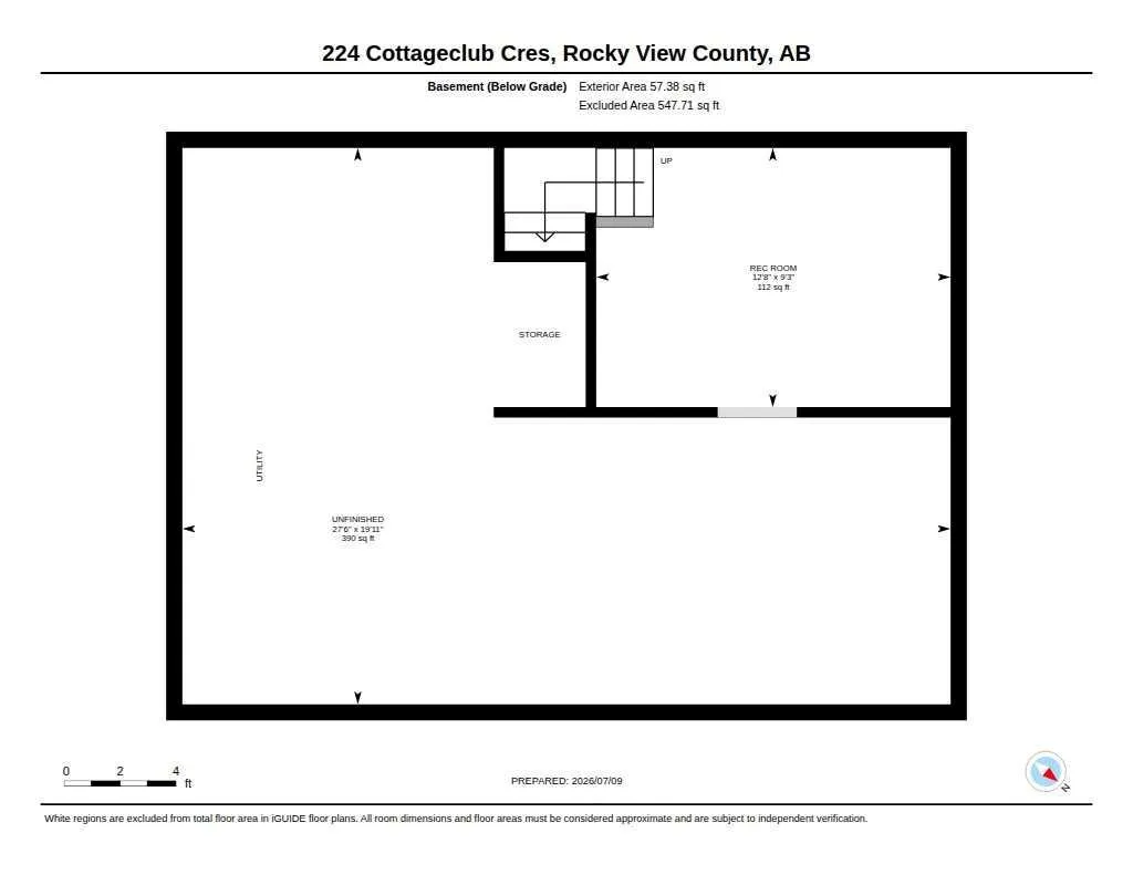 224 Cottageclub Crescent Rural Rocky View County AB T4C 1B1