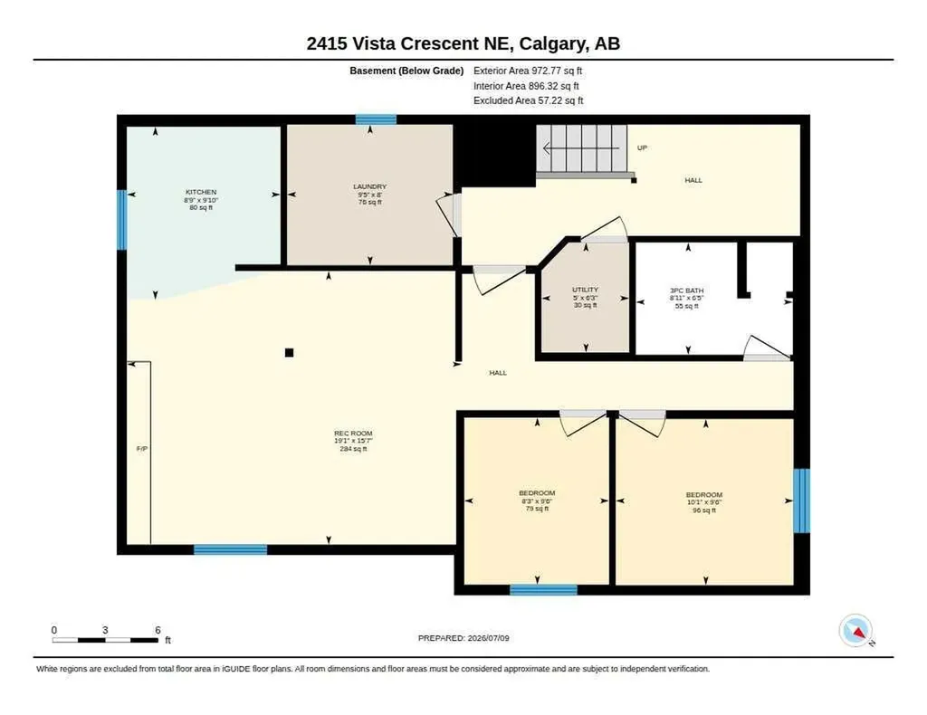 2415 Vista Crescent NE Calgary AB T2E 6J2