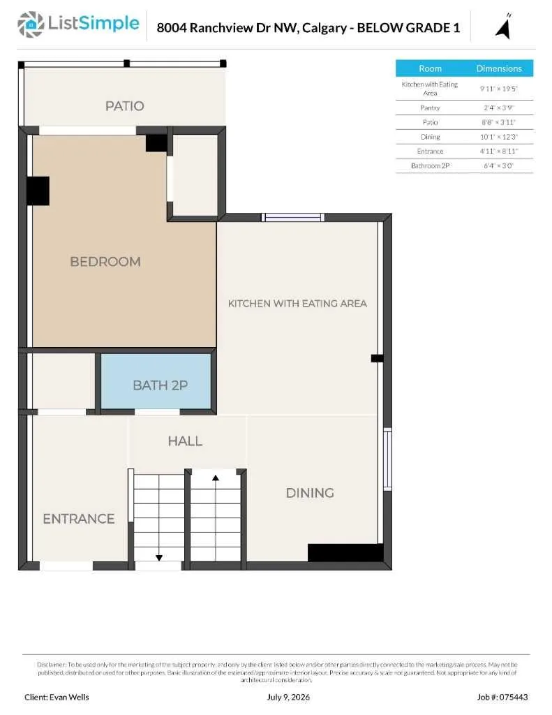 8004 Ranchview Drive NW Calgary AB T3G1T1