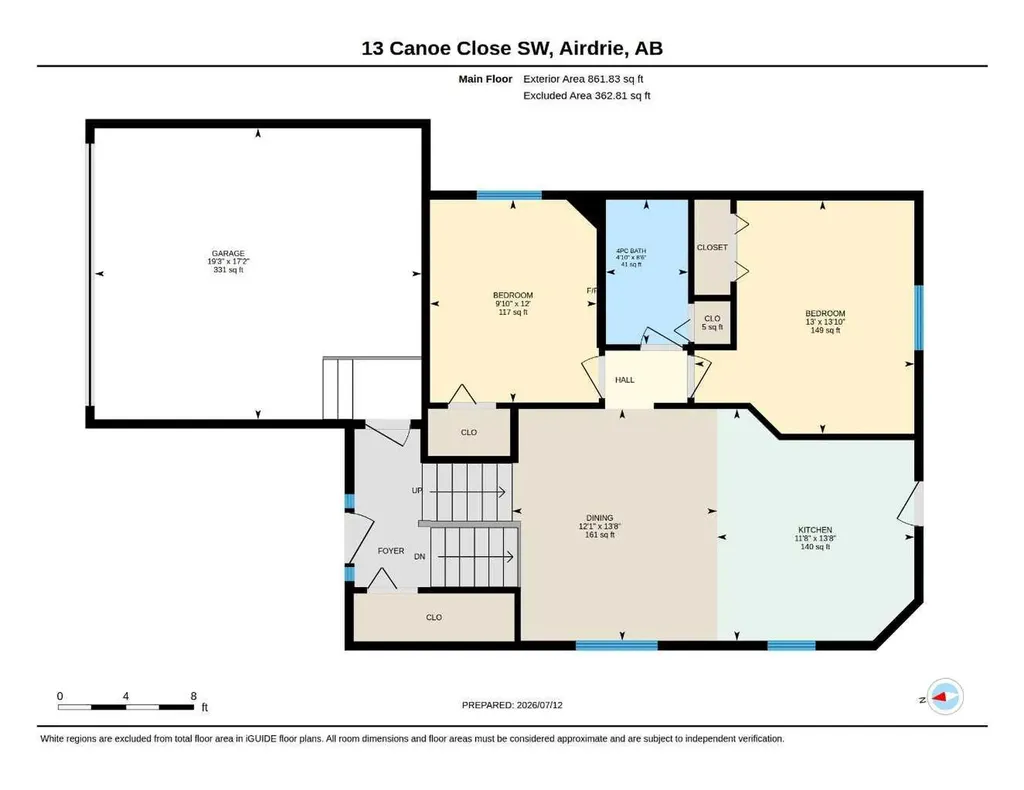 13 Canoe Close SW Airdrie AB T4B2N3