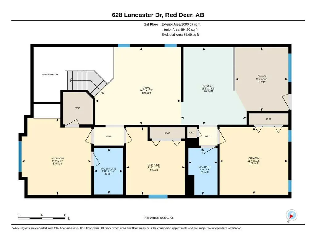 628 Lancaster Drive Red Deer AB T4R 0H1