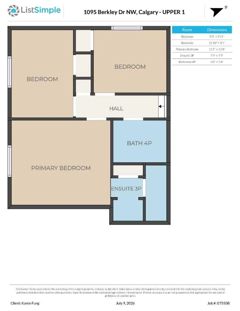 1095 Berkley Drive NW Calgary AB T3K 1S6