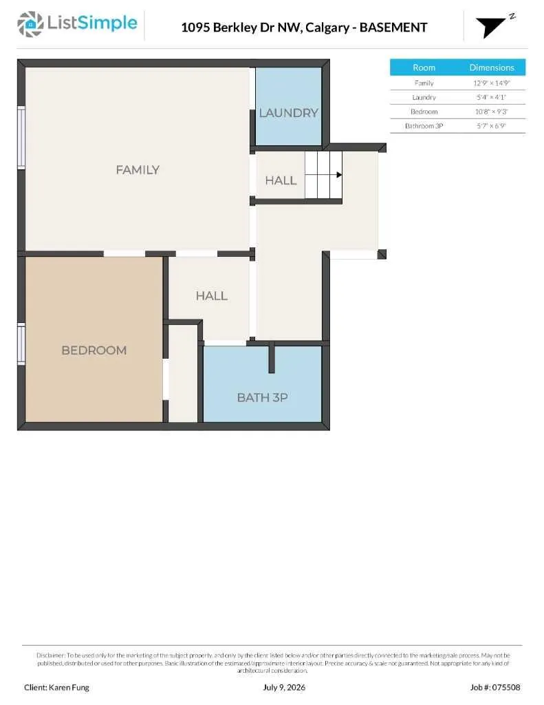 1095 Berkley Drive NW Calgary AB T3K 1S6