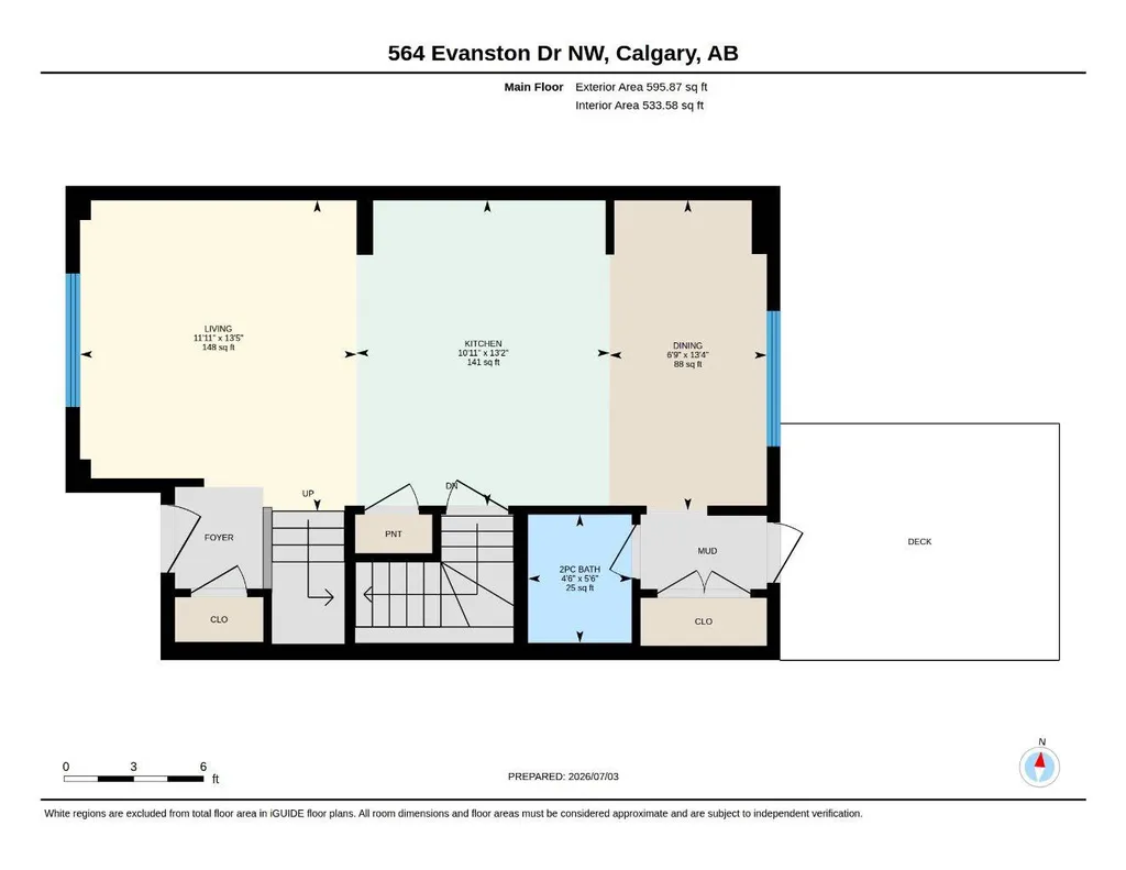 564 Evanston Drive NW Calgary AB T3P 0H4