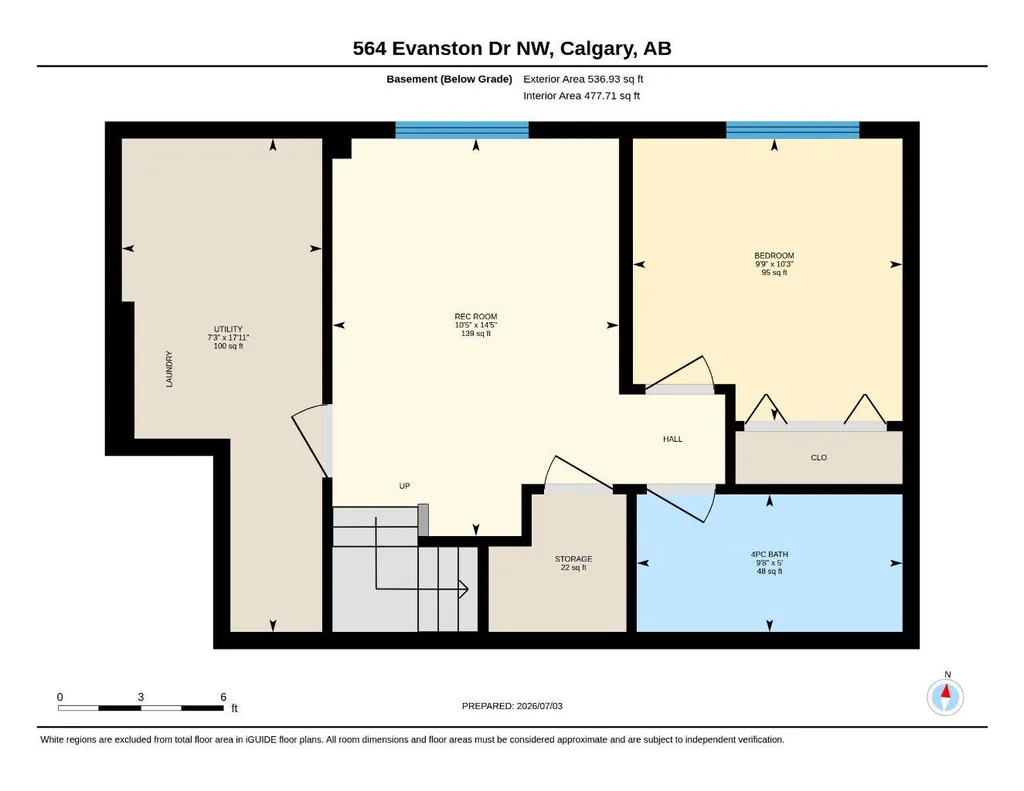 564 Evanston Drive NW Calgary AB T3P 0H4