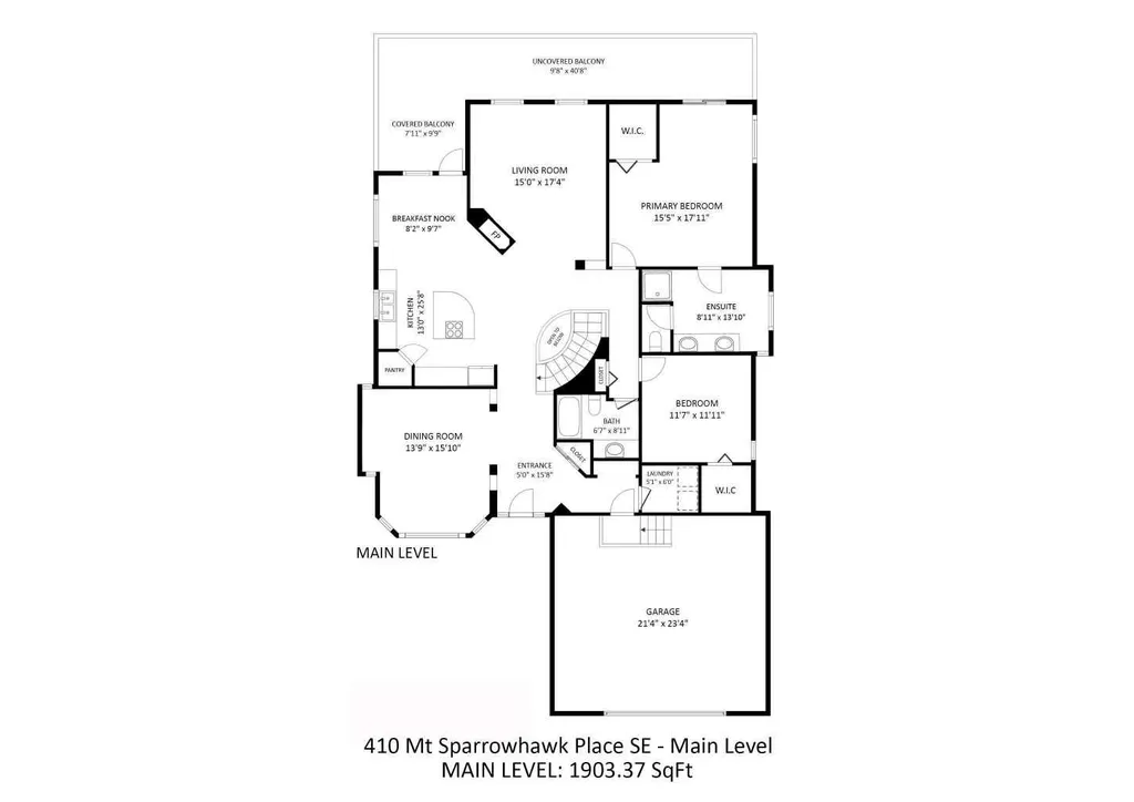 410 Mt Sparrowhawk Place SE Calgary AB T2Z 2G9