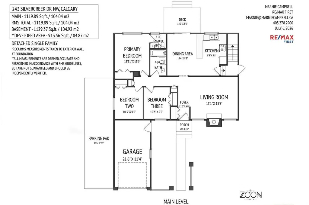 243 Silvercreek Drive NW Calgary AB T3B4H1
