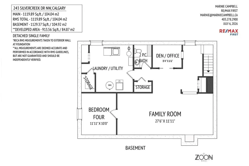 243 Silvercreek Drive NW Calgary AB T3B4H1