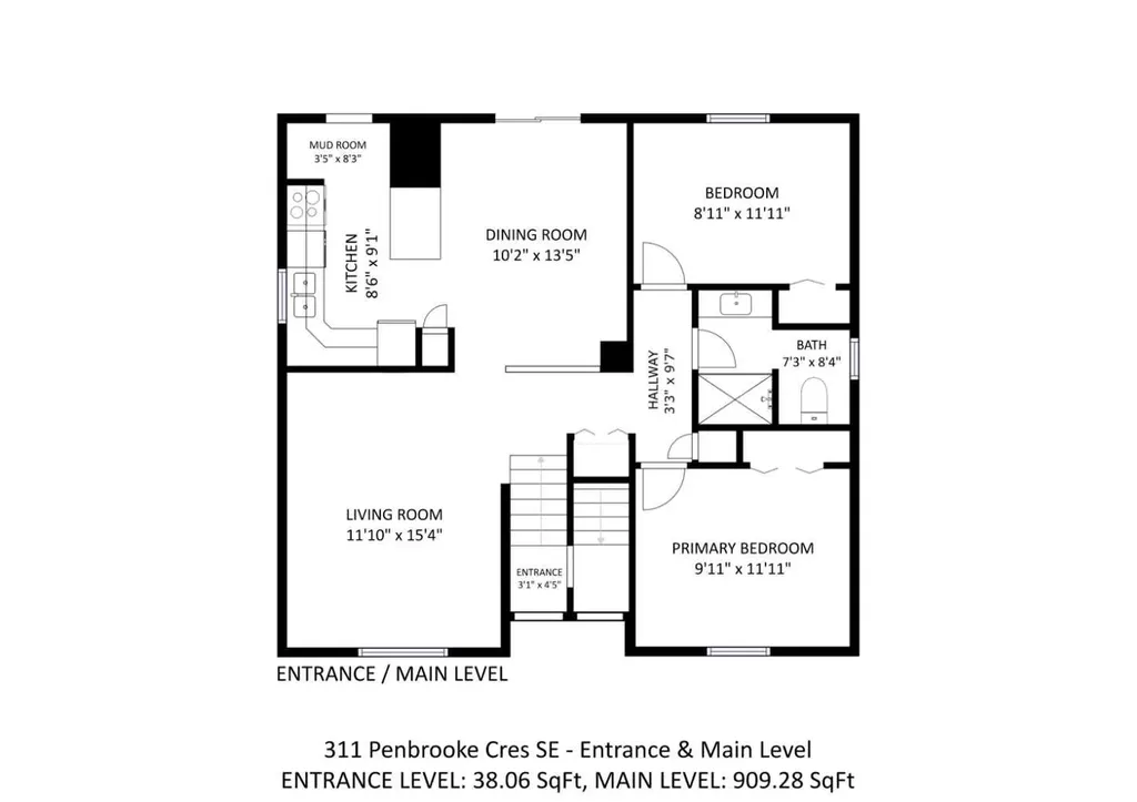 311 Penbrooke Crescent SE Calgary AB T2A 3T6