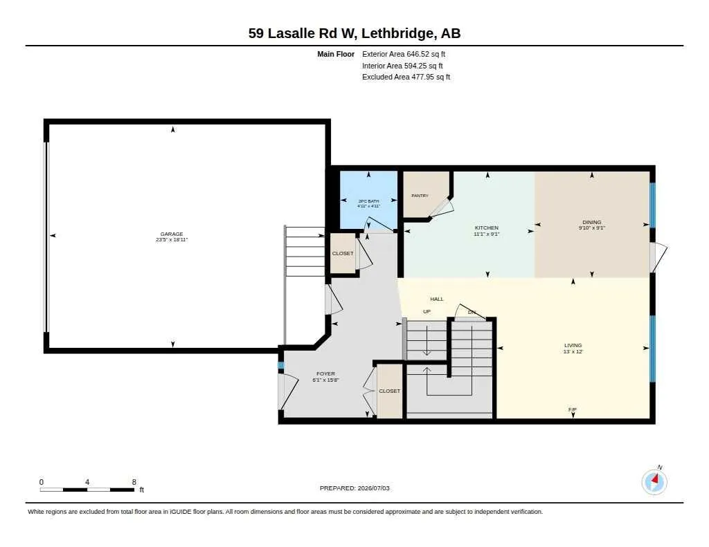 59 Lasalle Road W Lethbridge AB T1J5A8