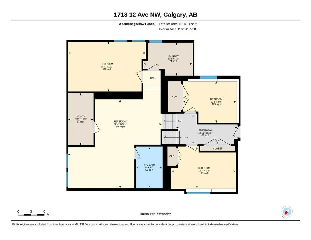 1718 12 Avenue NW Calgary AB T2N1J2