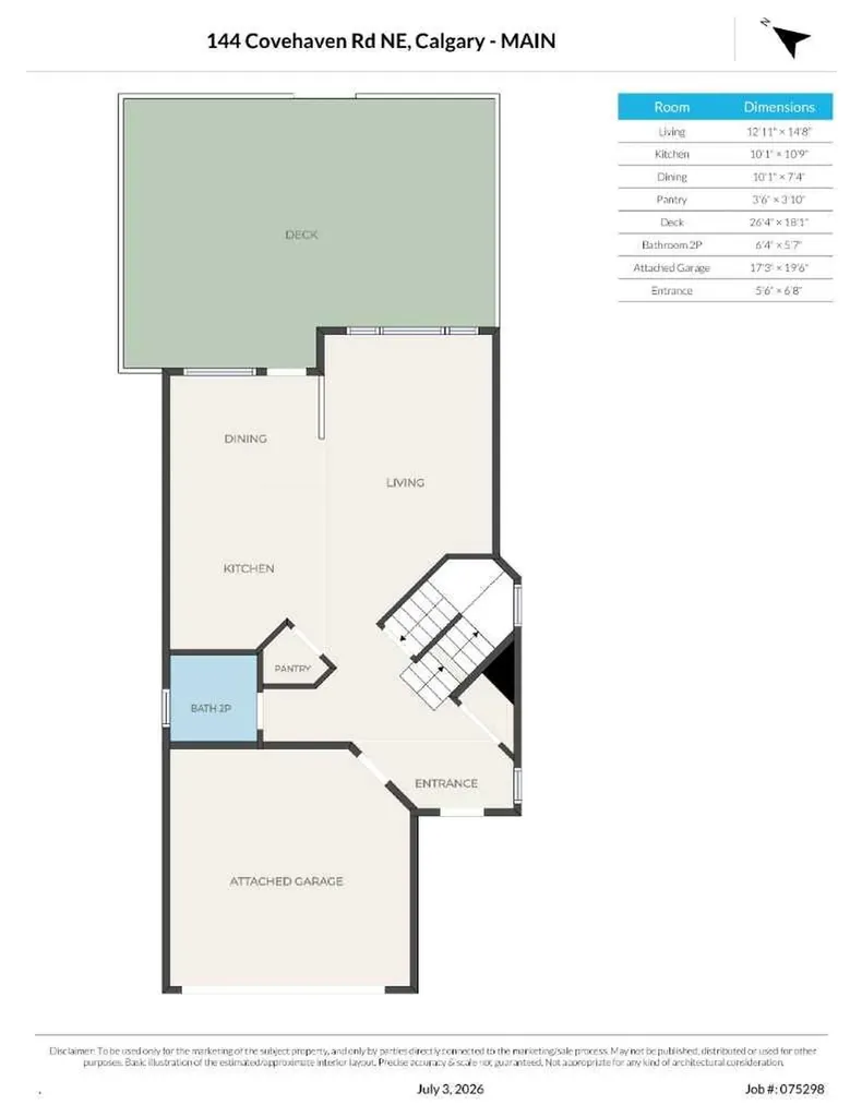 144 Covehaven Road NE Calgary AB T3K 5W7