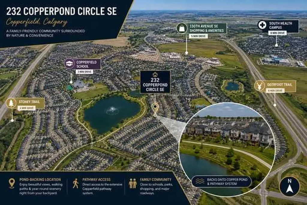 232 Copperpond Circle SE Calgary AB T2Z 0R3