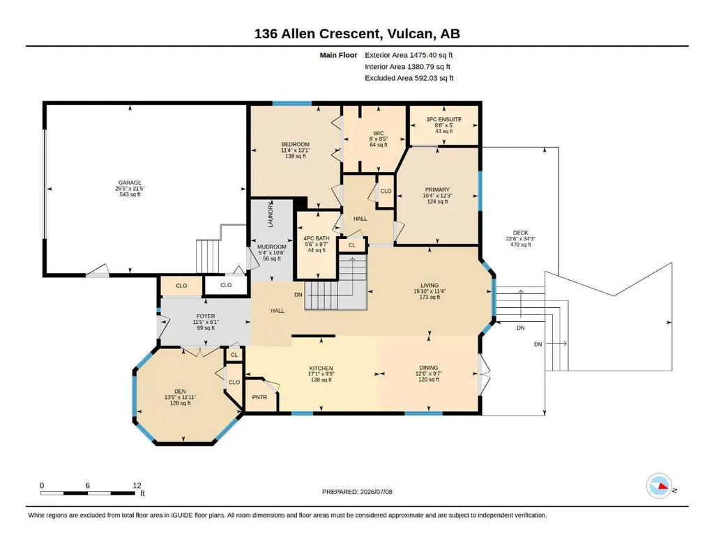 136 Allen Crescent Vulcan AB T0L 2B0