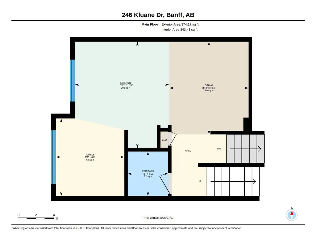 246 Kluane Drive Banff AB T0L 0C0