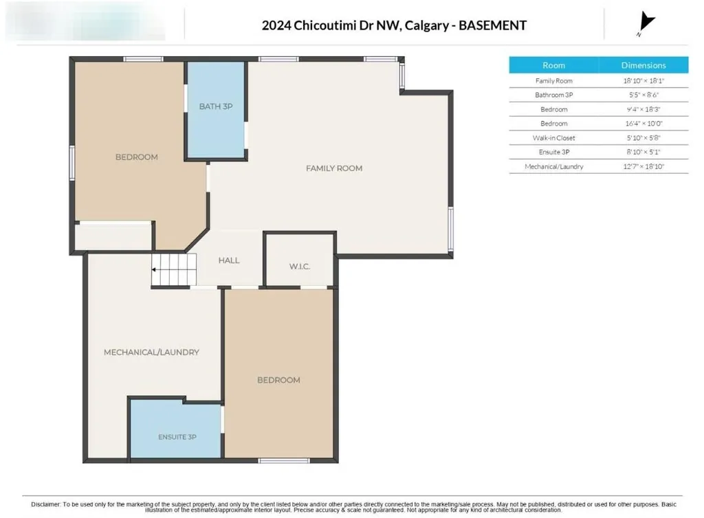2024 Chicoutimi Drive NW Calgary AB T2L 0V7