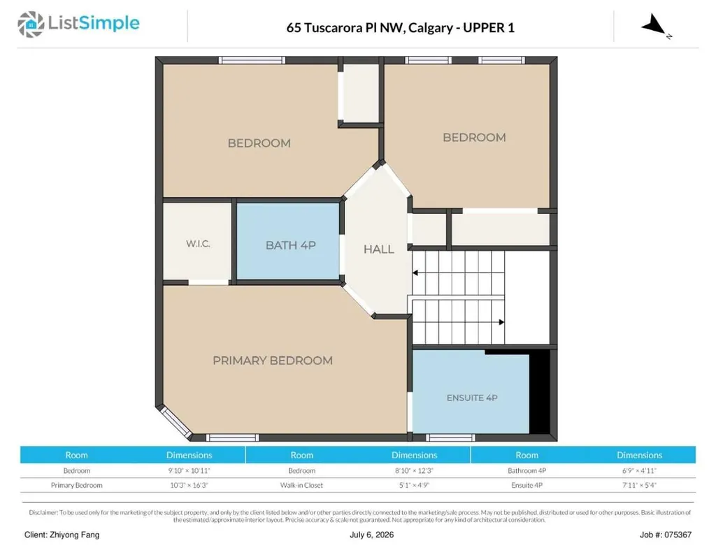 65 Tuscarora Place NW Calgary AB T3L2G1