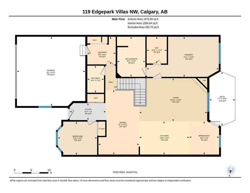 119 Edgepark Villas NW Calgary AB T3A 3S2