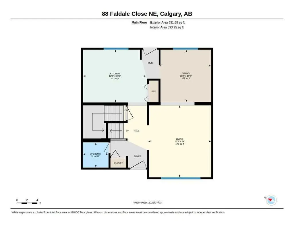 88 Faldale Close NE Calgary AB T3J 1V9