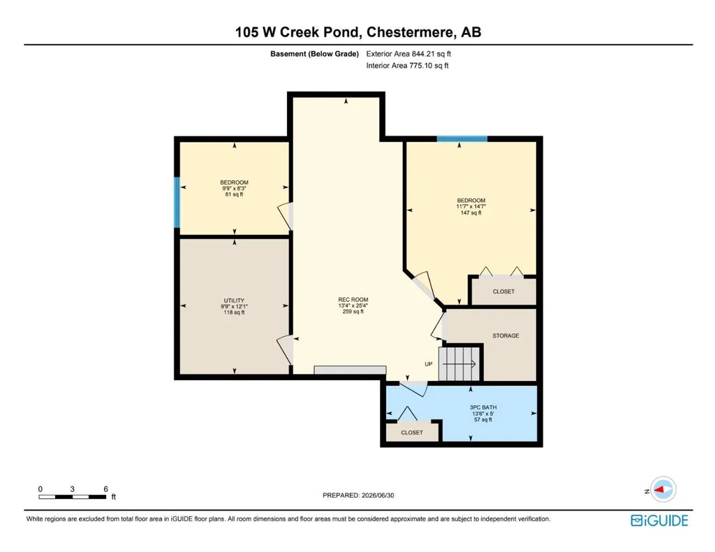 105 West Creek Pond Chestermere AB T1X 1H4