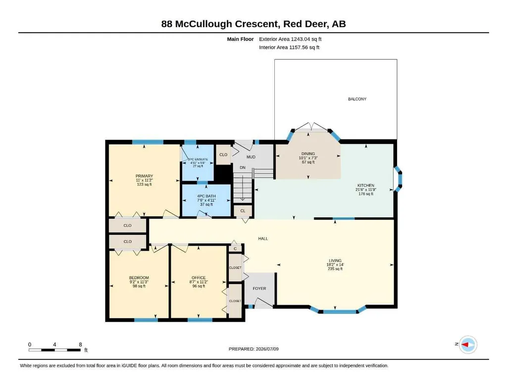 88 Mccullough Crescent Red Deer AB T4R 1S7