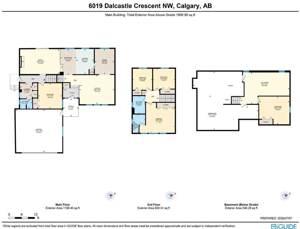 6019 Dalcastle Crescent NW Calgary AB T3A 1R7