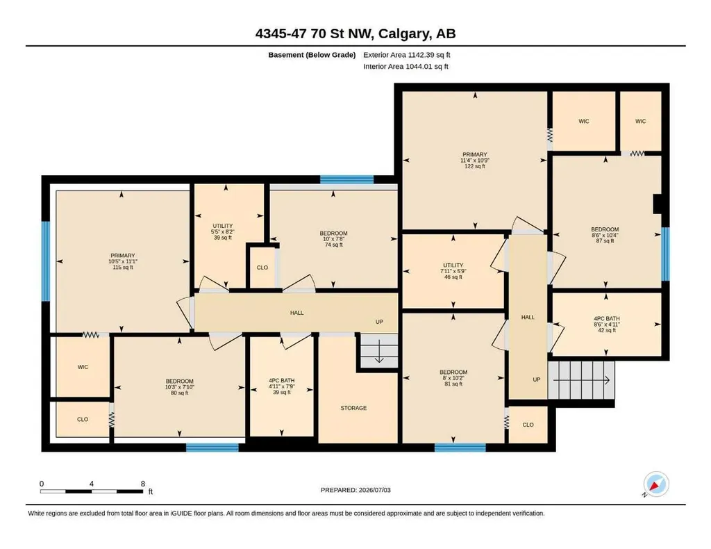 4345/4347 70 Street NW Calgary AB T3B2K4