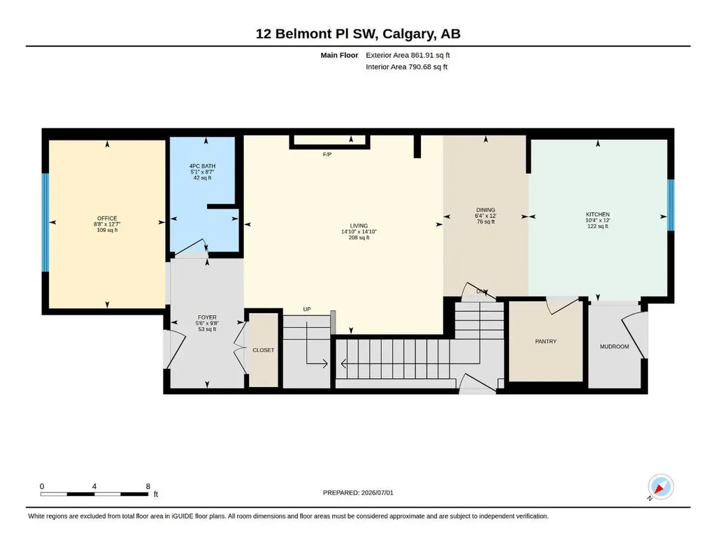 12 Belmont Place SW Calgary AB T2X 5T6