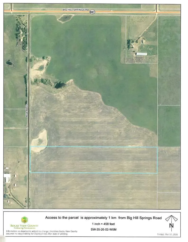 RR292 Symon's Valley Road Rural Rocky View County AB T0M 0S0