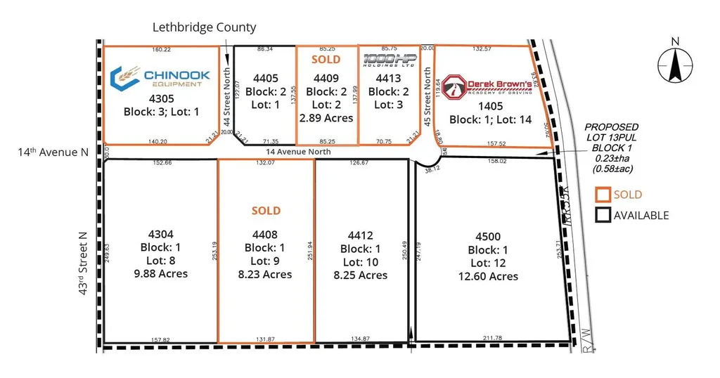 4500 14 Avenue N Rural Lethbridge County AB T1J 5X8