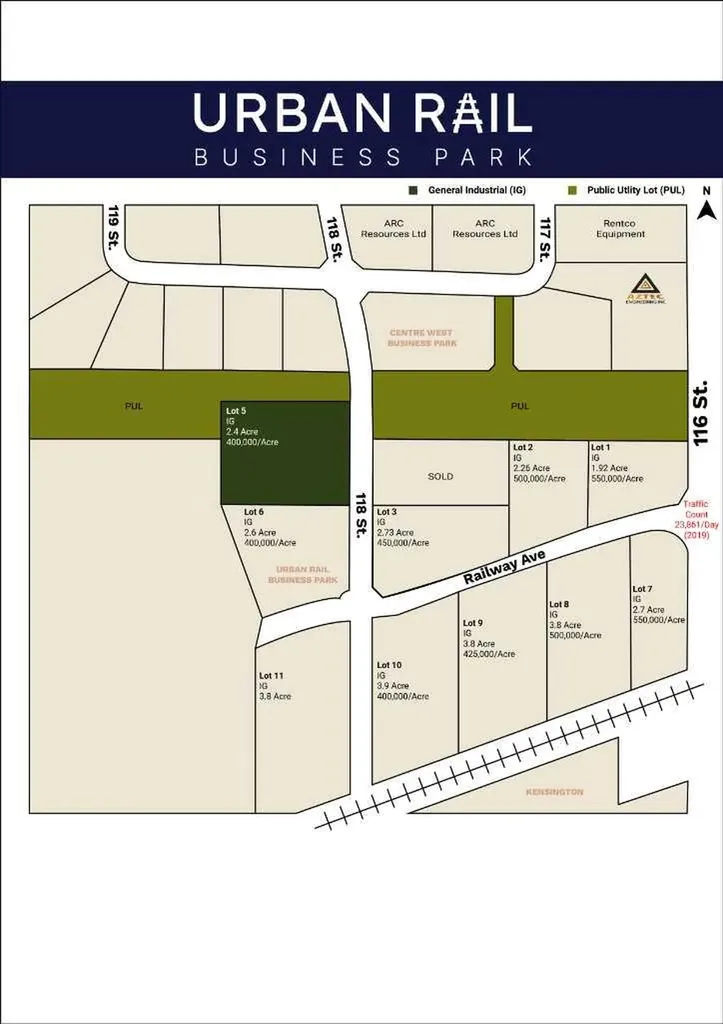 Lot 5 118 Street Grande Prairie AB T8W 0C7