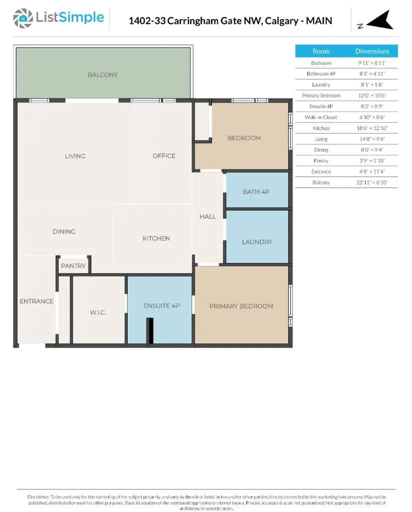 33 Carringham Gate NW Calgary AB T3P 2H6