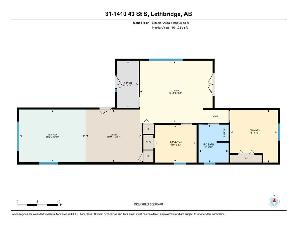 1410 43 Street S Lethbridge AB T1K 3S5