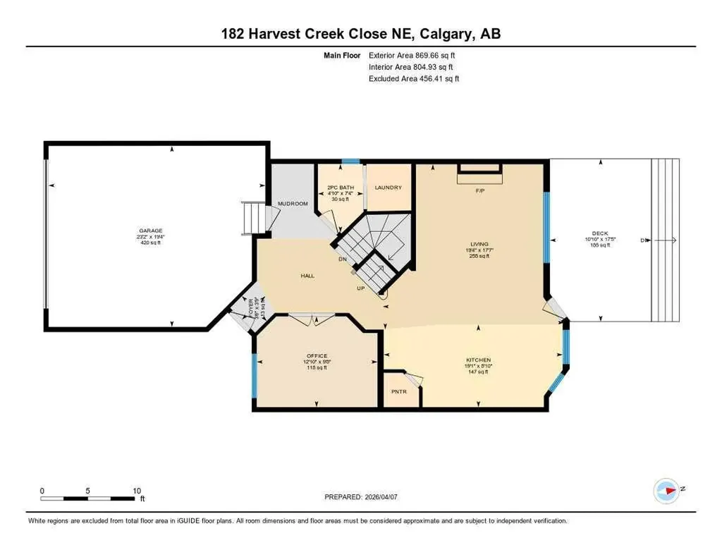 182 Harvest Creek Close NE Calgary AB T3K 4P8