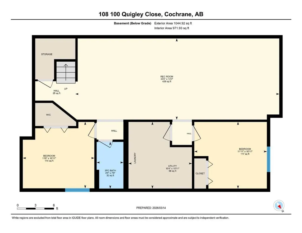 108 Quigley Close Cochrane AB T4C 1S4