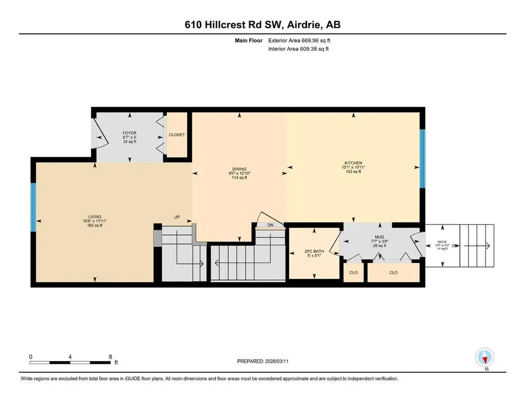 610 Hillcrest Road SW Airdrie AB T4B 4C8