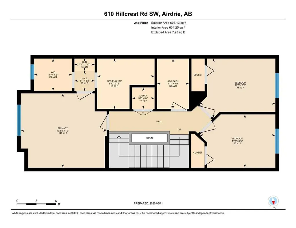 610 Hillcrest Road SW Airdrie AB T4B 4C8