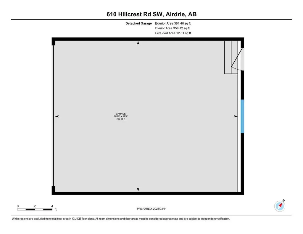 610 Hillcrest Road SW Airdrie AB T4B 4C8