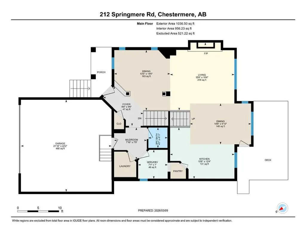 212 Springmere Road Chestermere AB T1X 1R3