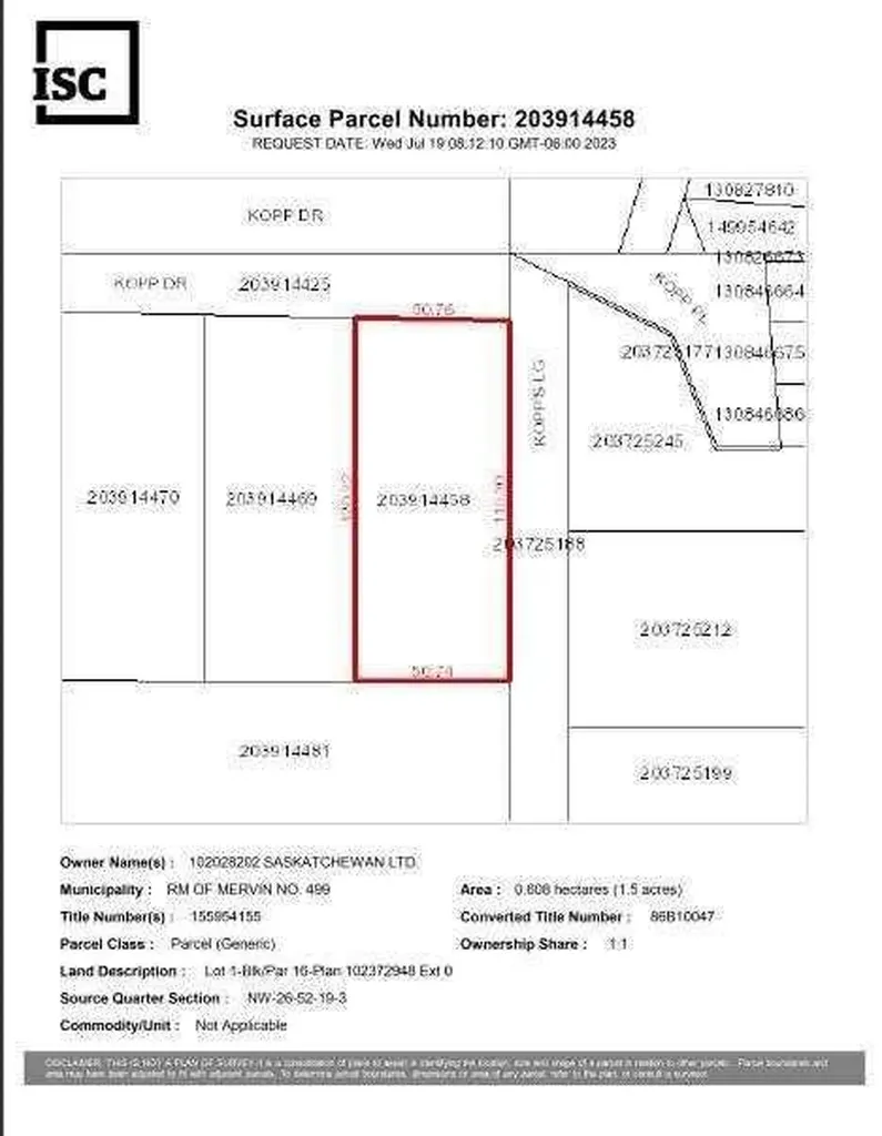 1 Kopp Drive Turtle Lake SK S0M2Y0