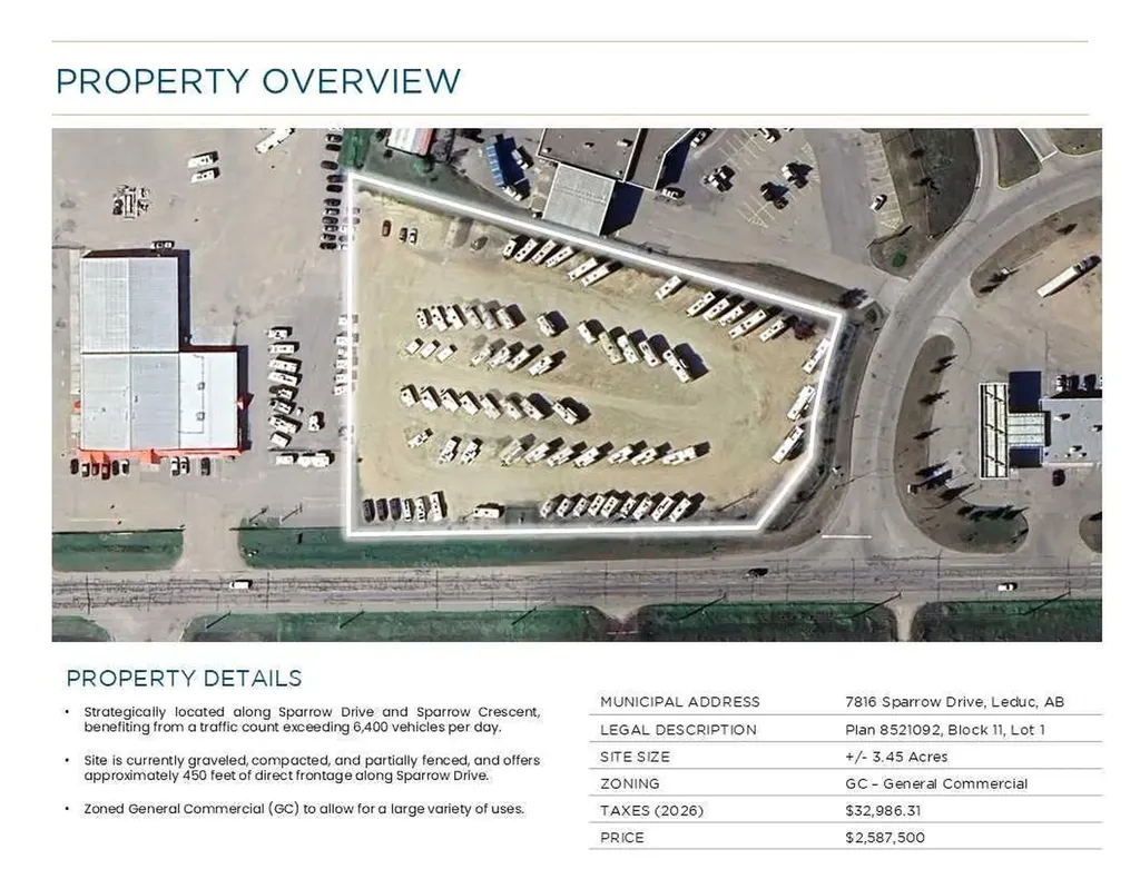 7816 Sparrow Drive Leduc AB T9H 0H3
