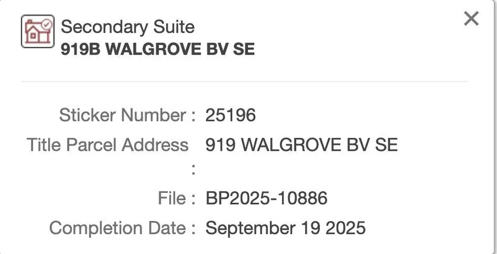 919 Walgrove Boulevard SE Calgary AB T2X 4G1
