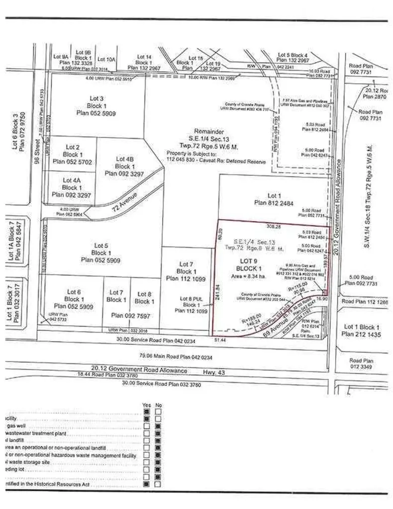 SE-13-72-6-W6 - Clairmont AB T8X 5B2